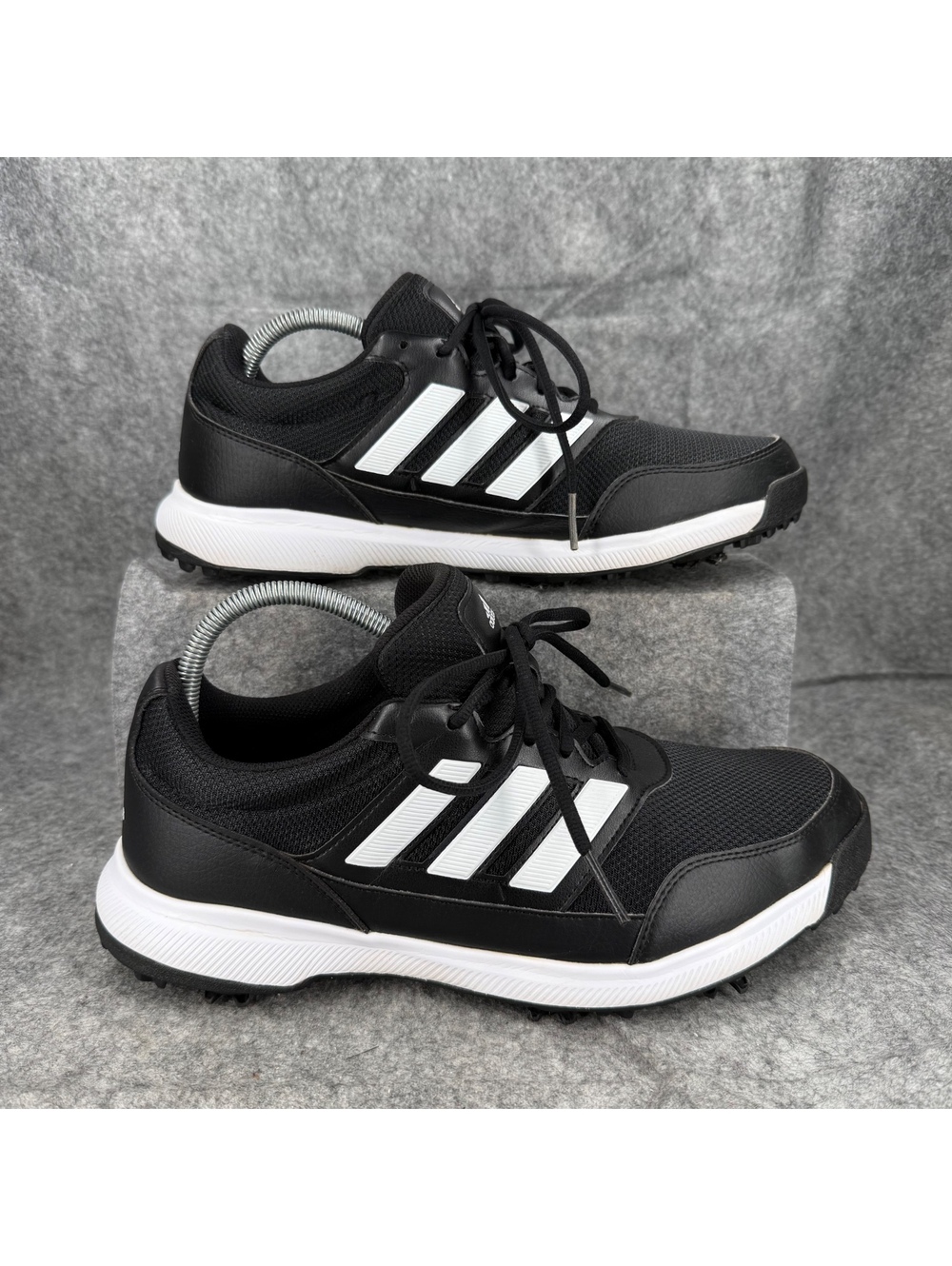 Adidas Tech Response 2.0 Golf Shoes EE9122 Black White Men Size 11 405